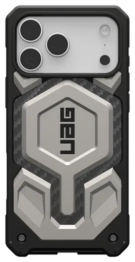 UAG Monarch Pro Apple iPhone 17 Pro Max Hoesje MagSafe Back Cover Titanium afbeelding 8