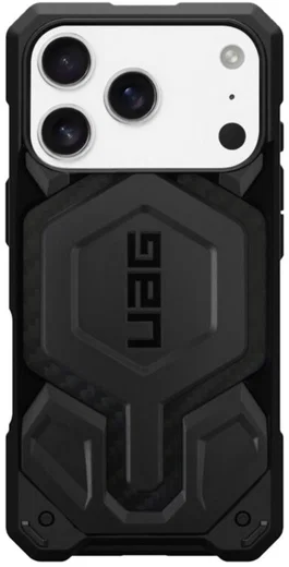 UAG Monarch Pro iPhone 17 Pro Hoesje MagSafe Back Cover Carbon Fiber afbeelding 8