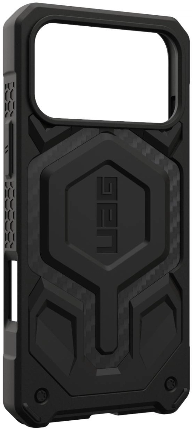 UAG Monarch Pro iPhone 17 Pro Hoesje MagSafe Back Cover Carbon Fiber afbeelding 11