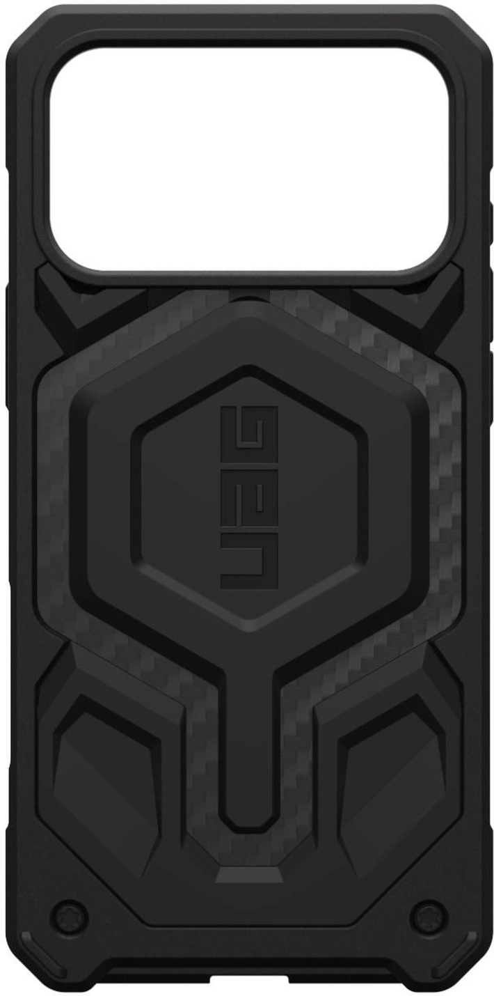 UAG Monarch Pro iPhone 17 Pro Hoesje MagSafe Back Cover Carbon Fiber afbeelding 12
