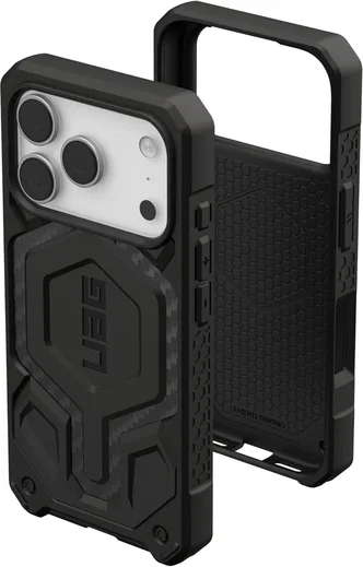 UAG Monarch Pro iPhone 17 Pro Hoesje MagSafe Back Cover Carbon Fiber afbeelding 2