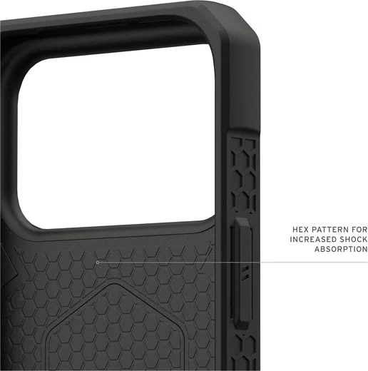 UAG Monarch Pro iPhone 17 Pro Hoesje MagSafe Back Cover Carbon Fiber afbeelding 7