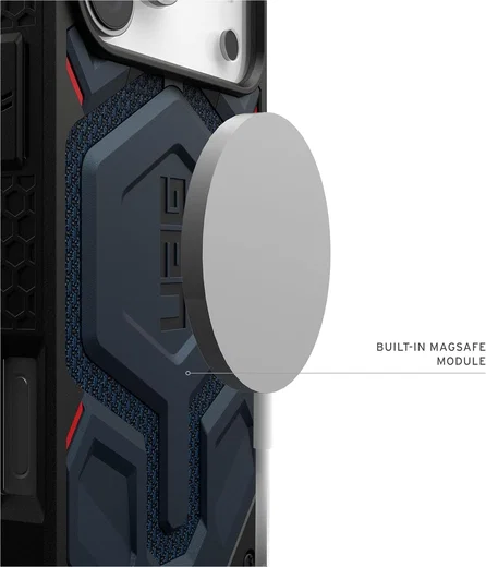 UAG Monarch Pro Apple iPhone 17 Pro Max Hoesje MagSafe Back Cover Kevlar Mallard afbeelding 5