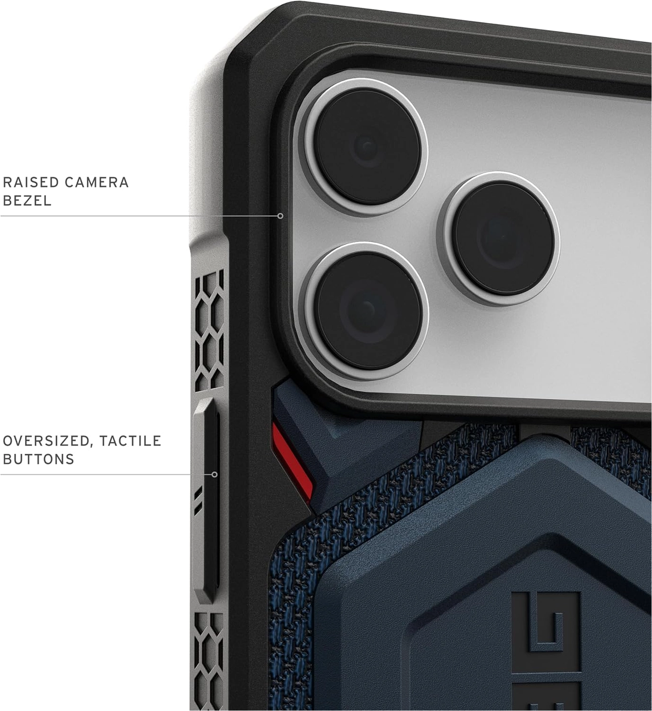 UAG Monarch Pro Apple iPhone 17 Pro Max Hoesje MagSafe Back Cover Kevlar Mallard afbeelding 6