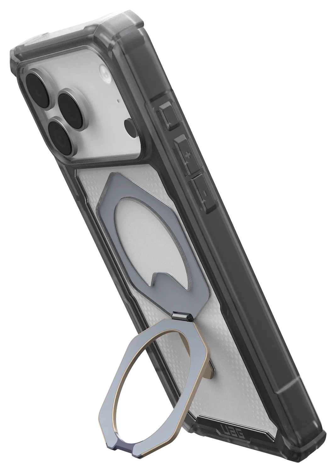 UAG Plasma XTE iPhone 17 Pro Max Hoesje MagSafe Stand Back Cover Ash Titanium afbeelding 8