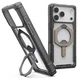 UAG Plasma XTE iPhone 17 Pro Max Hoesje MagSafe Stand Back Cover Ash Titanium afbeelding 1