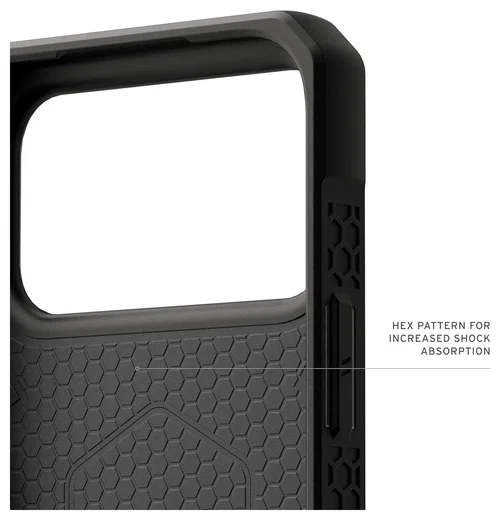 UAG Monarch Pro Apple iPhone 17 Pro Max Hoesje MagSafe Back Cover Carbon Fiber afbeelding 7