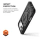 UAG Monarch Pro Apple iPhone 17 Pro Max Hoesje MagSafe Back Cover Carbon Fiber afbeelding 4