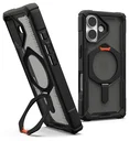 UAG Plasma XTE iPhone 17 Hoesje MagSafe Stand Back Cover Zwart Oranje