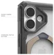 UAG Plasma XTE iPhone 17 Hoesje MagSafe Stand Back Cover Ash Titanium afbeelding 6