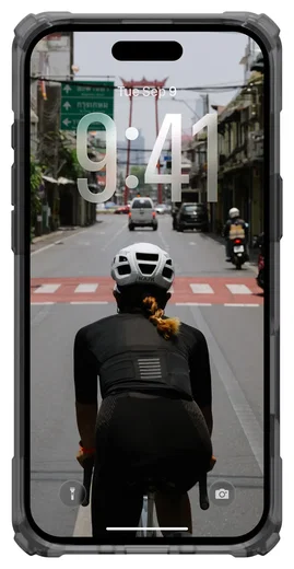 UAG Plasma XTE iPhone Air Hoesje MagSafe Stand Back Cover Ash Titanium afbeelding 9