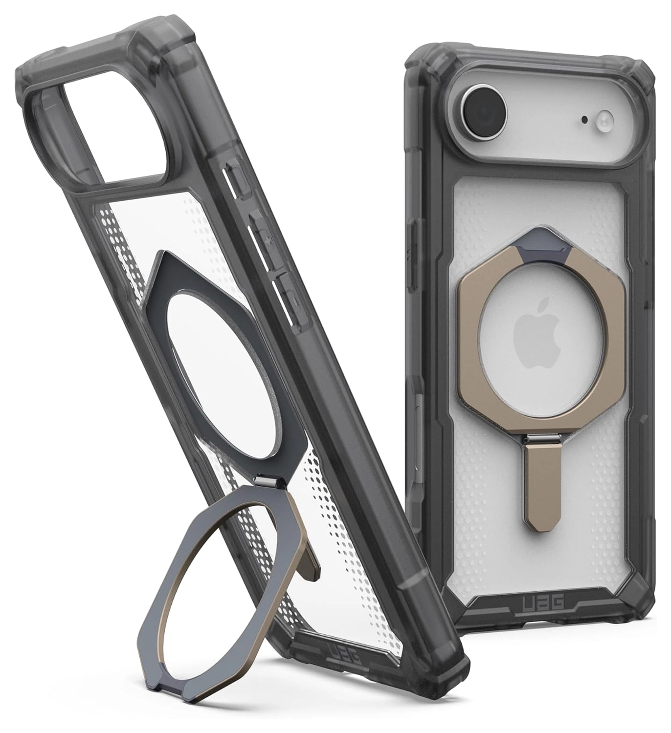 UAG Plasma XTE iPhone Air Hoesje MagSafe Stand Back Cover Ash Titanium afbeelding 1