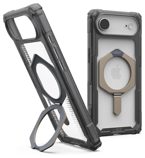 UAG Plasma XTE iPhone Air Hoesje MagSafe Stand Back Cover Ash Titanium afbeelding 1