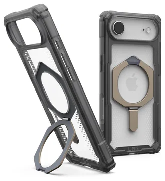 UAG Plasma XTE iPhone Air Hoesje MagSafe Stand Back Cover Ash Titanium