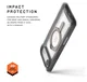 UAG Plasma XTE iPhone Air Hoesje MagSafe Stand Back Cover Ash Titanium afbeelding 4