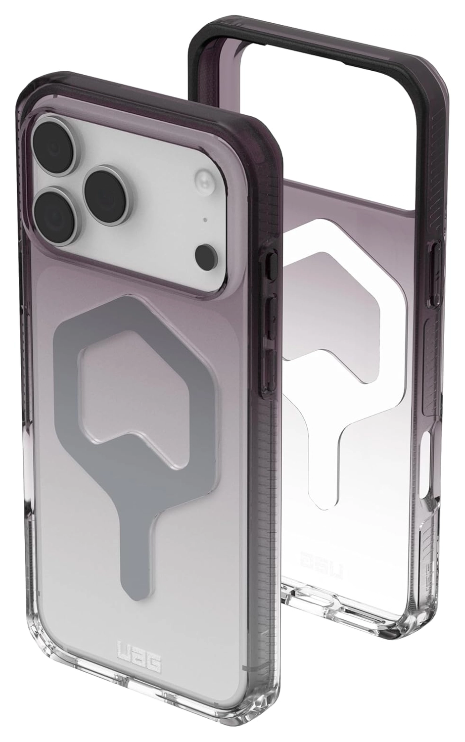 UAG Plyo Pro iPhone 17 Pro Max Hoesje MagSafe Back Cover Zwart Transparant afbeelding 1