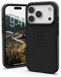 UAG Civilian iPhone 17 Pro Hoesje MagSafe Back Cover Zwart afbeelding