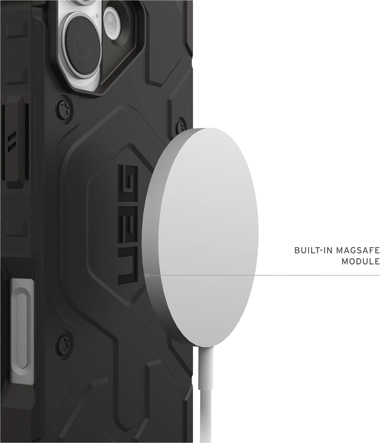 UAG Pathfinder Apple iPhone 17 Hoesje MagSafe Back Cover Zwart afbeelding 5