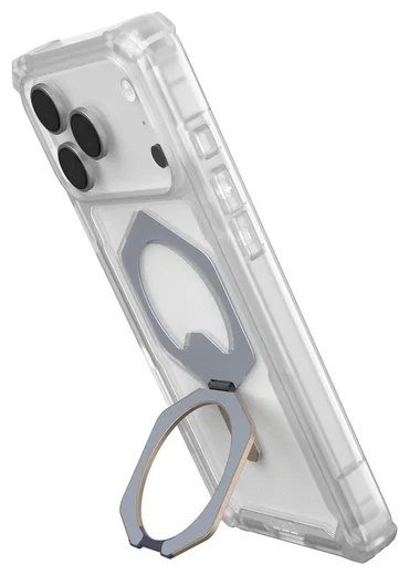UAG Plasma XTE iPhone 17 Pro Max Hoesje MagSafe Stand Back Cover Titanium afbeelding 3