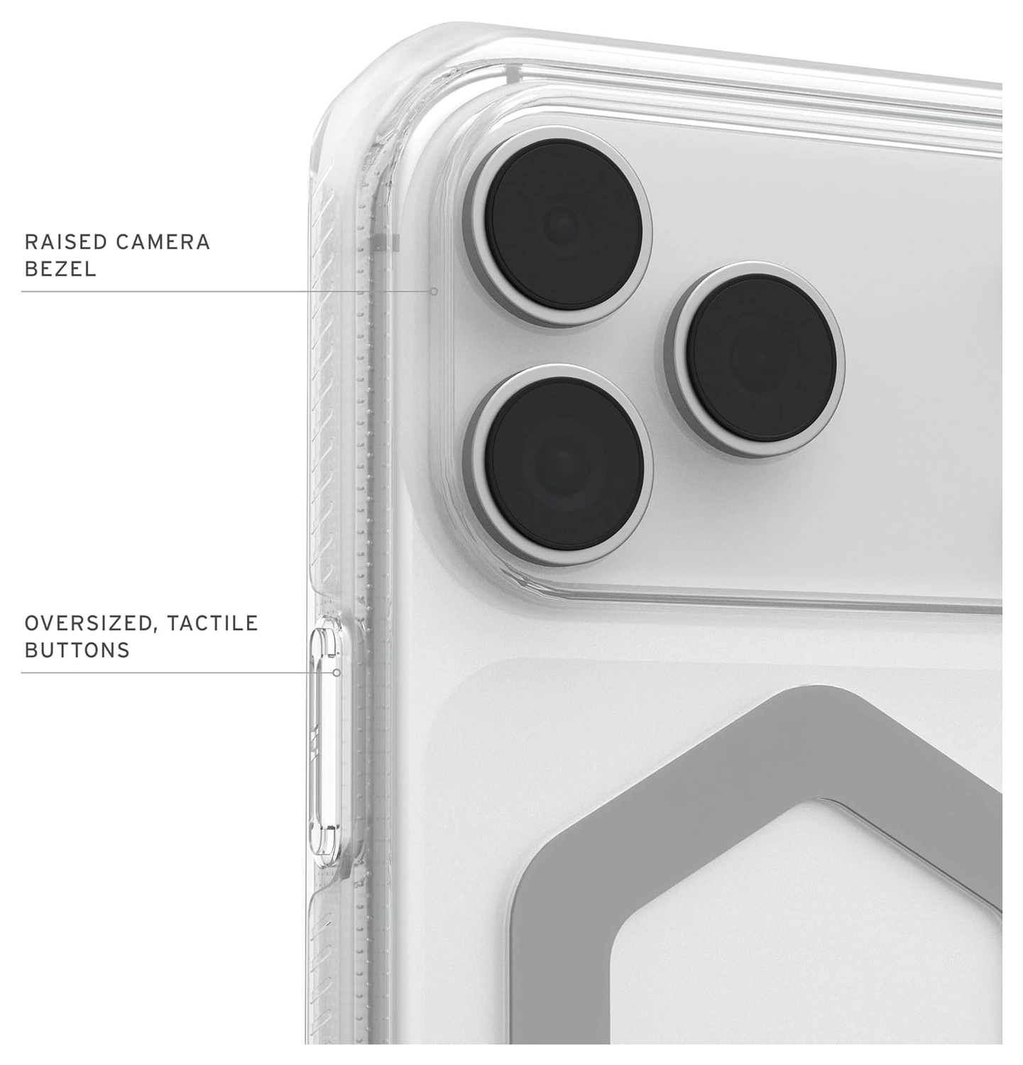 UAG Plyo Pro iPhone 17 Pro Max Hoesje MagSafe Back Cover Ice Zilver afbeelding 6