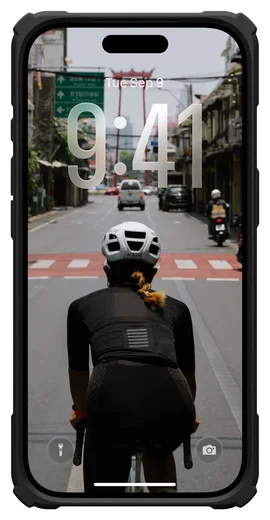 UAG Plasma XTE iPhone 17 Pro Hoesje MagSafe Stand Back Cover Transparant Zwart afbeelding 8