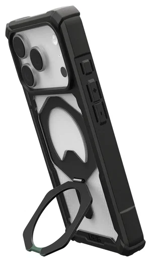 UAG Plasma XTE iPhone 17 Pro Hoesje MagSafe Stand Back Cover Transparant Zwart afbeelding 9