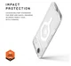 UAG Plyo Pro Apple iPhone Air Hoesje MagSafe Back Cover Ice / Wit afbeelding 4