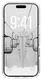 Urban Armor Gear Plyo Apple iPhone 17 Hoesje Back Cover Ice Wit afbeelding 3