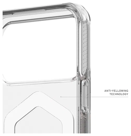 UAG Plyo Pro iPhone 17 Pro Max Hoesje MagSafe Back Cover Ice Roze Goud afbeelding 7