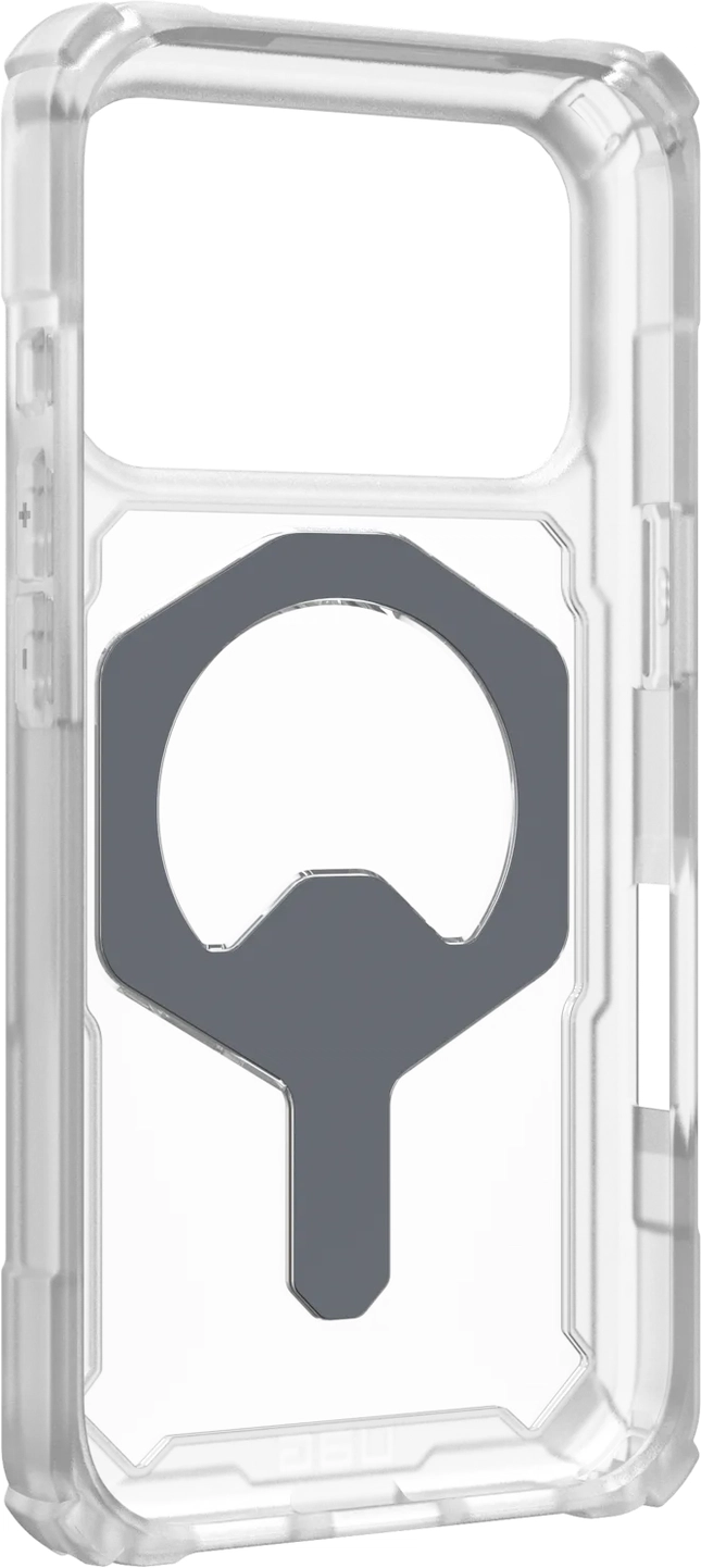 UAG Plasma XTE iPhone 17 Pro Hoesje MagSafe Stand Back Cover Titanium Clear afbeelding 7