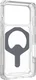 UAG Plasma XTE iPhone 17 Pro Hoesje MagSafe Stand Back Cover Titanium Clear afbeelding 7