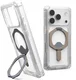 UAG Plasma XTE iPhone 17 Pro Hoesje MagSafe Stand Back Cover Titanium Clear