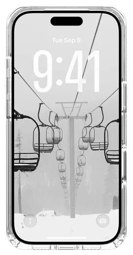 UAG Plyo Pro iPhone 17 Pro Hoesje MagSafe Back Cover Ice Zilver afbeelding 9
