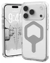 UAG Plyo Pro iPhone 17 Pro Hoesje MagSafe Back Cover Ice Zilver