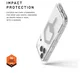 UAG Plyo Pro iPhone 17 Pro Hoesje MagSafe Back Cover Ice Zilver afbeelding 4