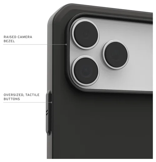 UAG Civilian LT Apple iPhone 17 Pro Hoesje MagSafe Back Cover Zwart afbeelding 6