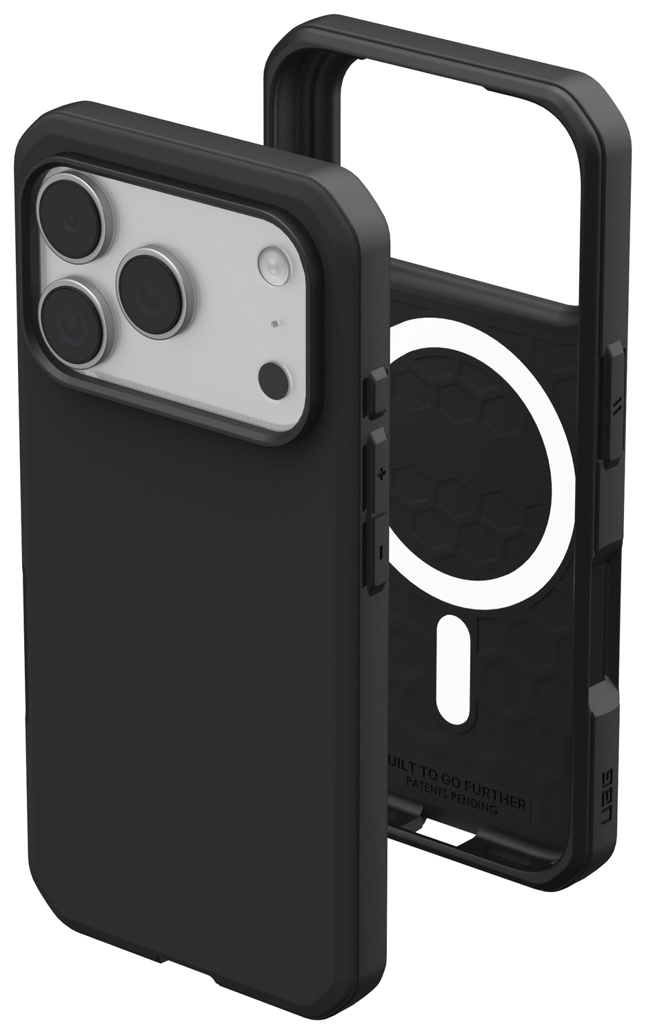 UAG Civilian LT Apple iPhone 17 Pro Hoesje MagSafe Back Cover Zwart afbeelding 2