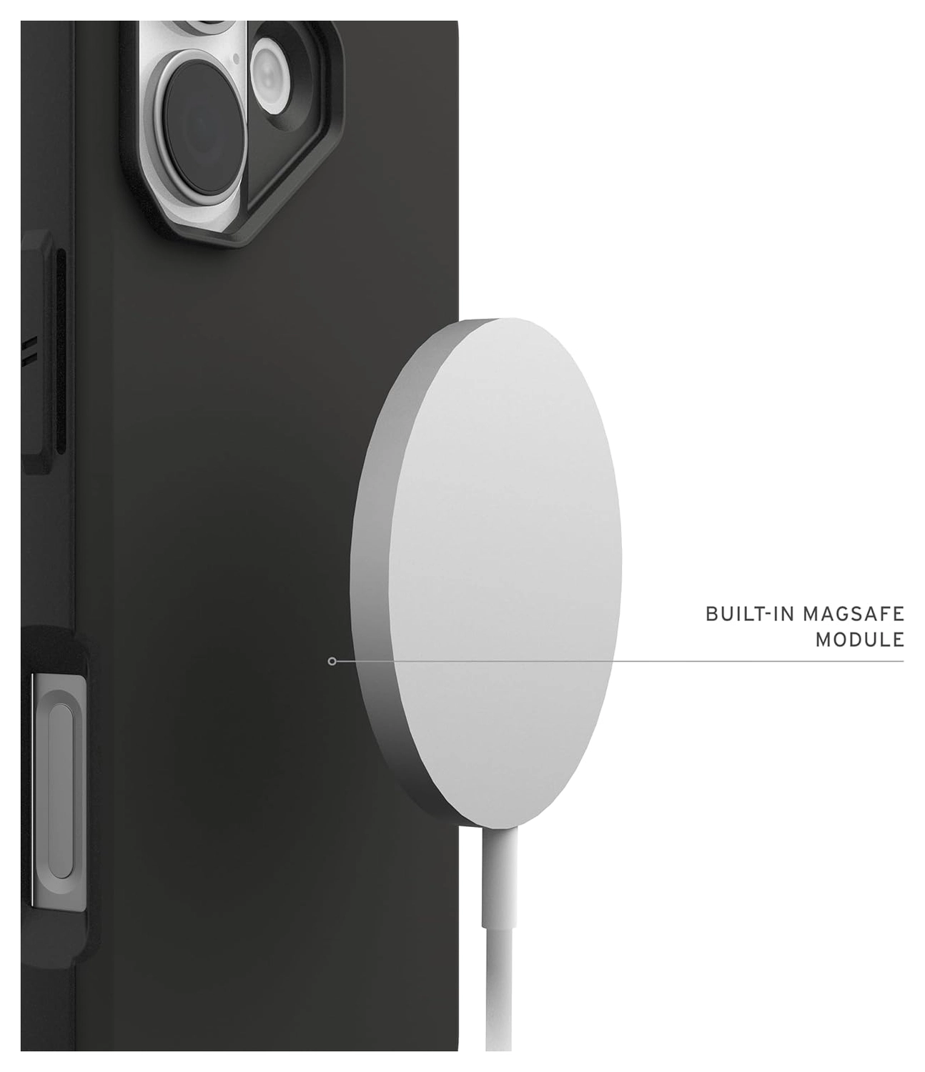 UAG Civilian Apple iPhone 17 Hoesje MagSafe Back Cover Zwart afbeelding 5