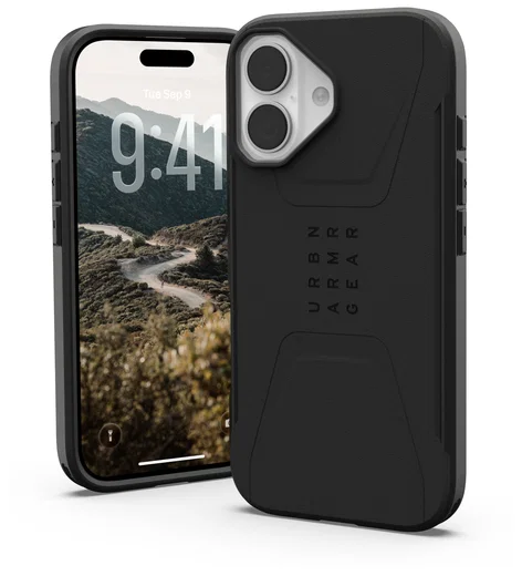 UAG Civilian Apple iPhone 17 Hoesje MagSafe Back Cover Zwart afbeelding 1