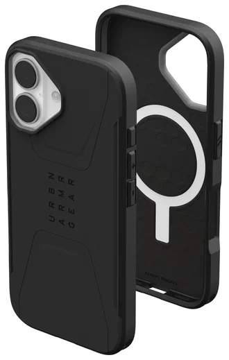 UAG Civilian Apple iPhone 17 Hoesje MagSafe Back Cover Zwart afbeelding 2