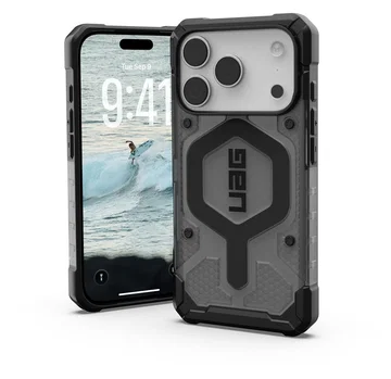 UAG Pathfinder iPhone 17 Pro Hoesje MagSafe Back Cover Ash Zwart