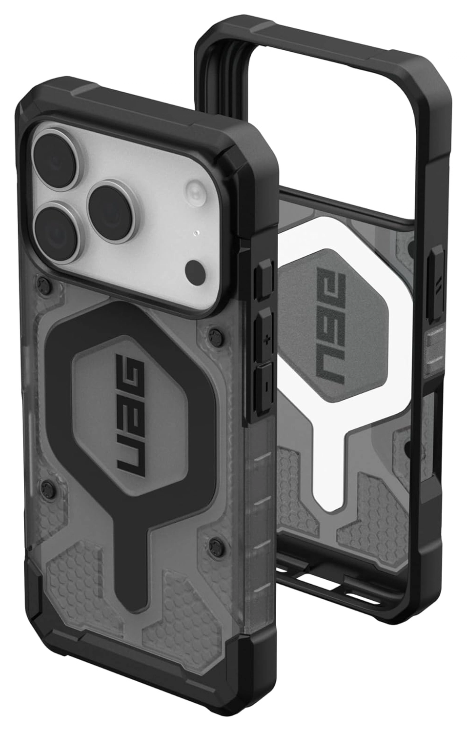 UAG Pathfinder iPhone 17 Pro Hoesje MagSafe Back Cover Ash Zwart afbeelding 2