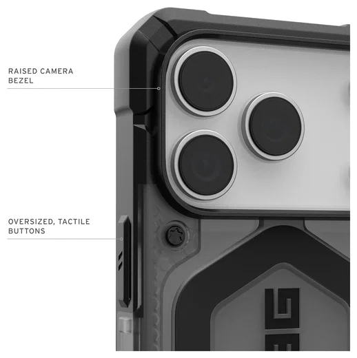 UAG Pathfinder iPhone 17 Pro Hoesje MagSafe Back Cover Ash Zwart afbeelding 6