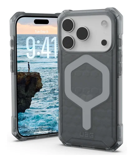 UAG Essential Armor iPhone 17 Pro Hoesje MagSafe Back Cover Ash afbeelding 1