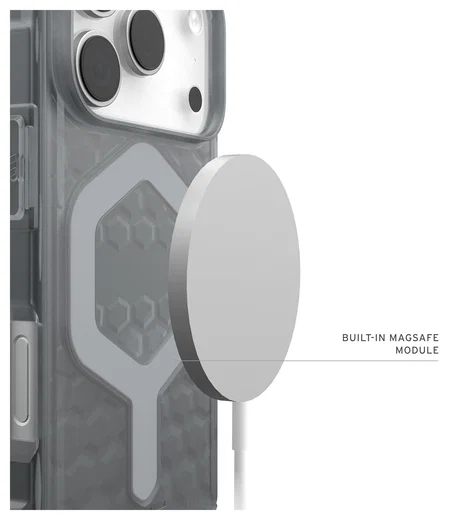 UAG Essential Armor iPhone 17 Pro Hoesje MagSafe Back Cover Ash afbeelding 5