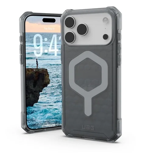 UAG Essential Armor Apple iPhone 17 Pro Max Hoesje MagSafe Back Cover Ash afbeelding 1