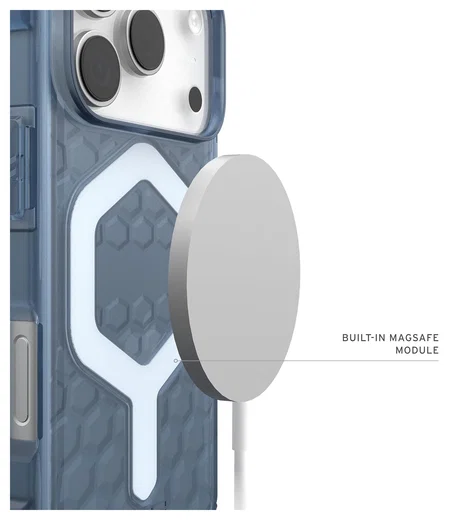UAG Essential Armor iPhone 17 Pro Hoesje MagSafe Back Cover Blauw afbeelding 5