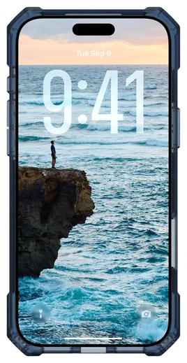 UAG Essential Armor Apple iPhone 17 Pro Max Hoesje MagSafe Back Cover Blauw afbeelding 10
