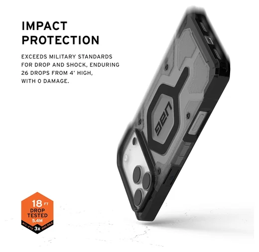 UAG Pathfinder Apple iPhone 17 Pro Max Hoesje MagSafe Back Cover Ash Zwart afbeelding 4
