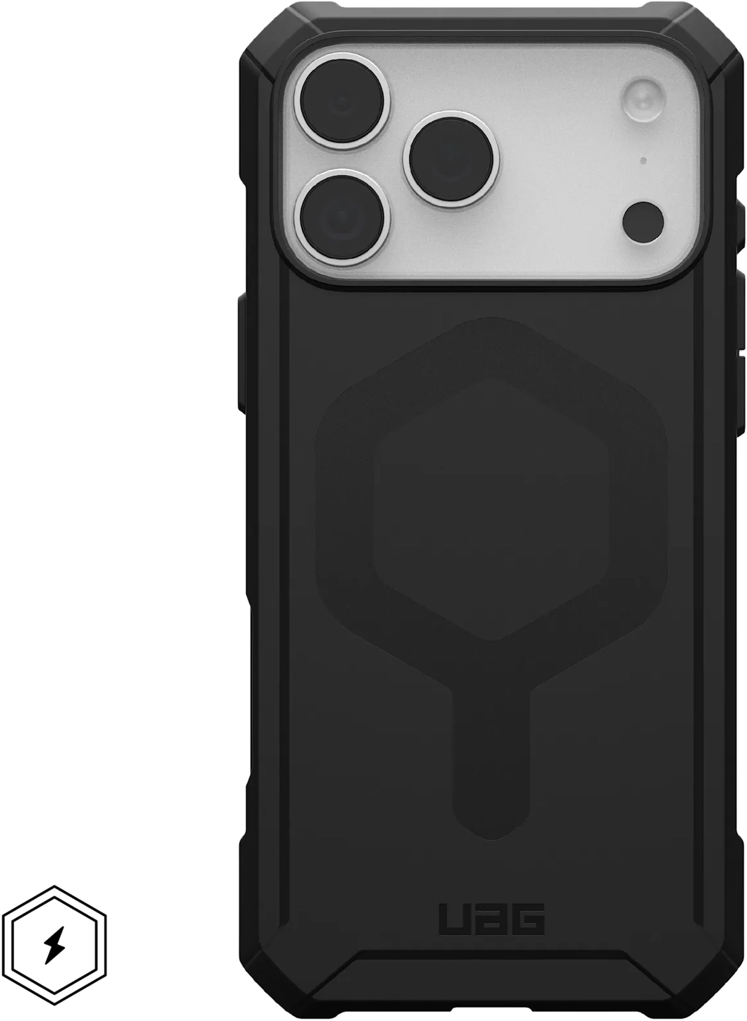 UAG Essential Armor Apple iPhone 17 Pro Max Hoesje MagSafe Back Cover Zwart afbeelding 8